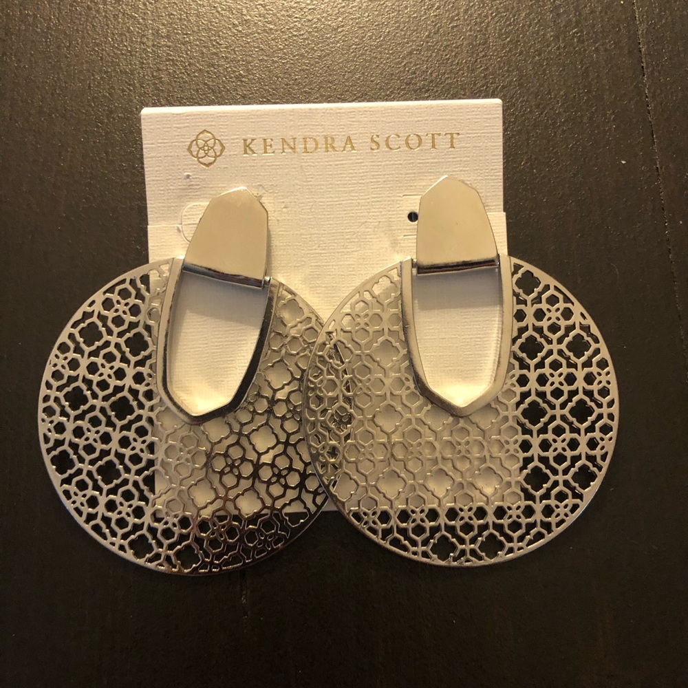 Kendra Scott Silver Earrings